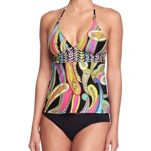 Trina Turk Paisley Tankini Top & Bottom Set 4